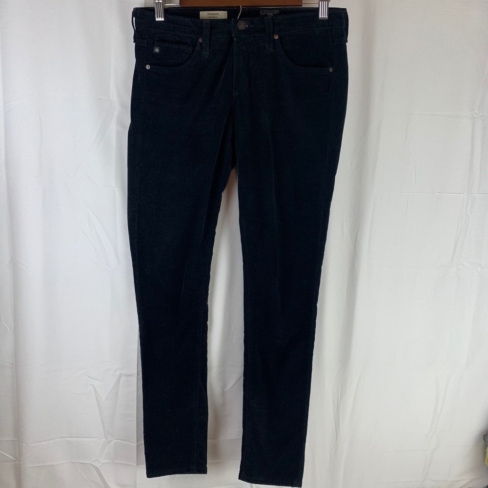AG Adriano Goldschmied The Legging Pants Womens 29R Black Super Skinny USA